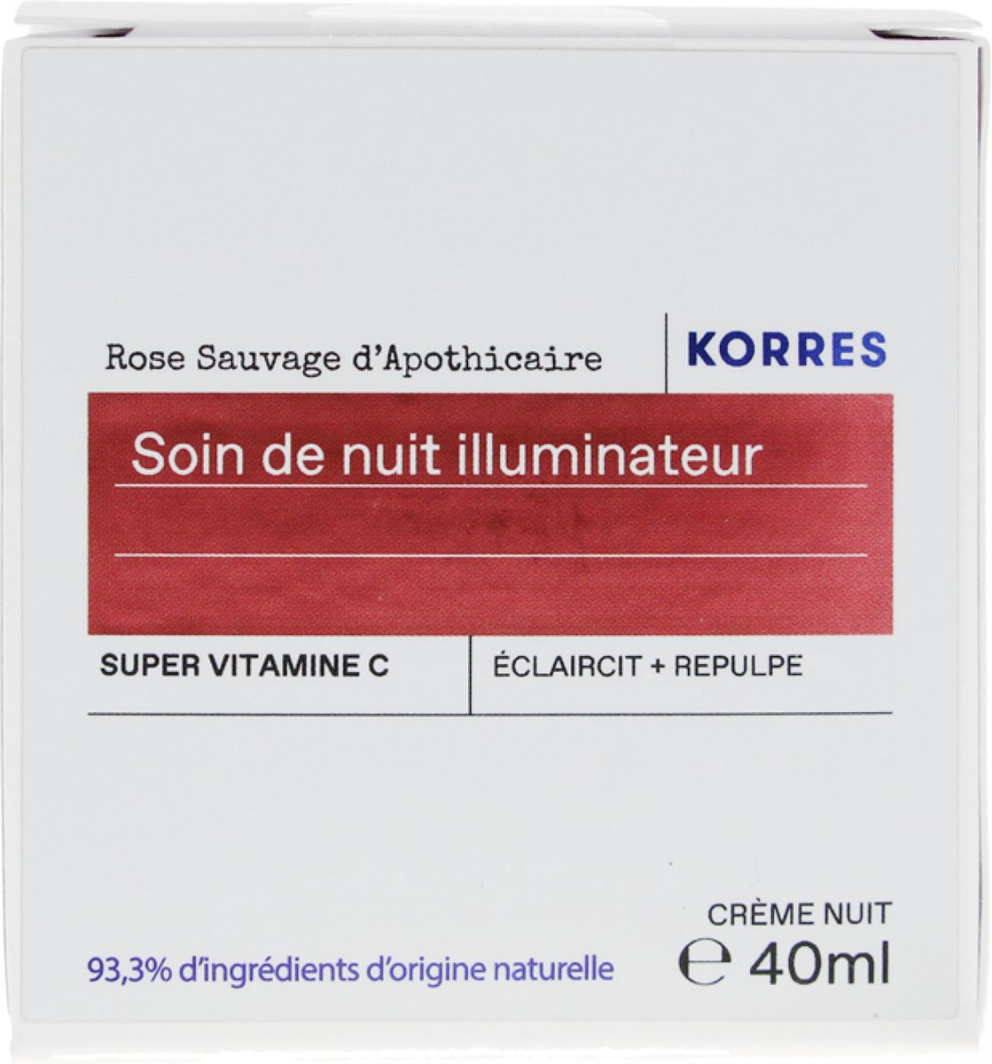 Korres Apothecary Wild Rose Brightening Night Cream, 40ml
