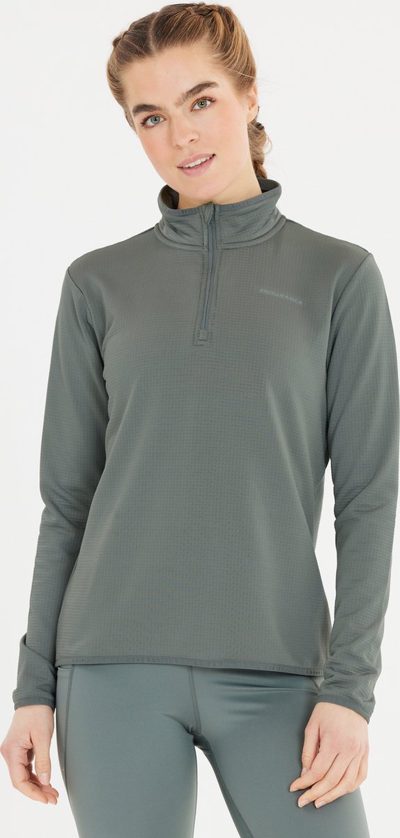 Vironic Waffle Melange Loose Fit Midlayer XL