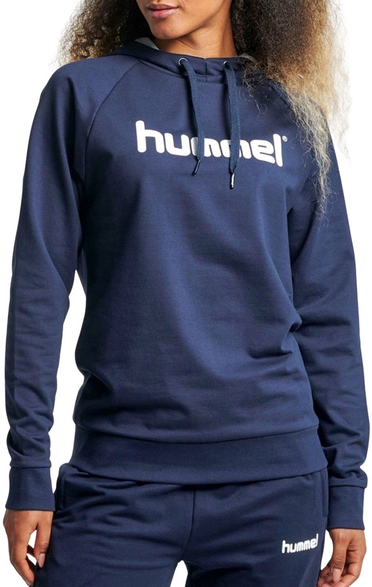 Hoodie Damen Hummel Cotton Logo