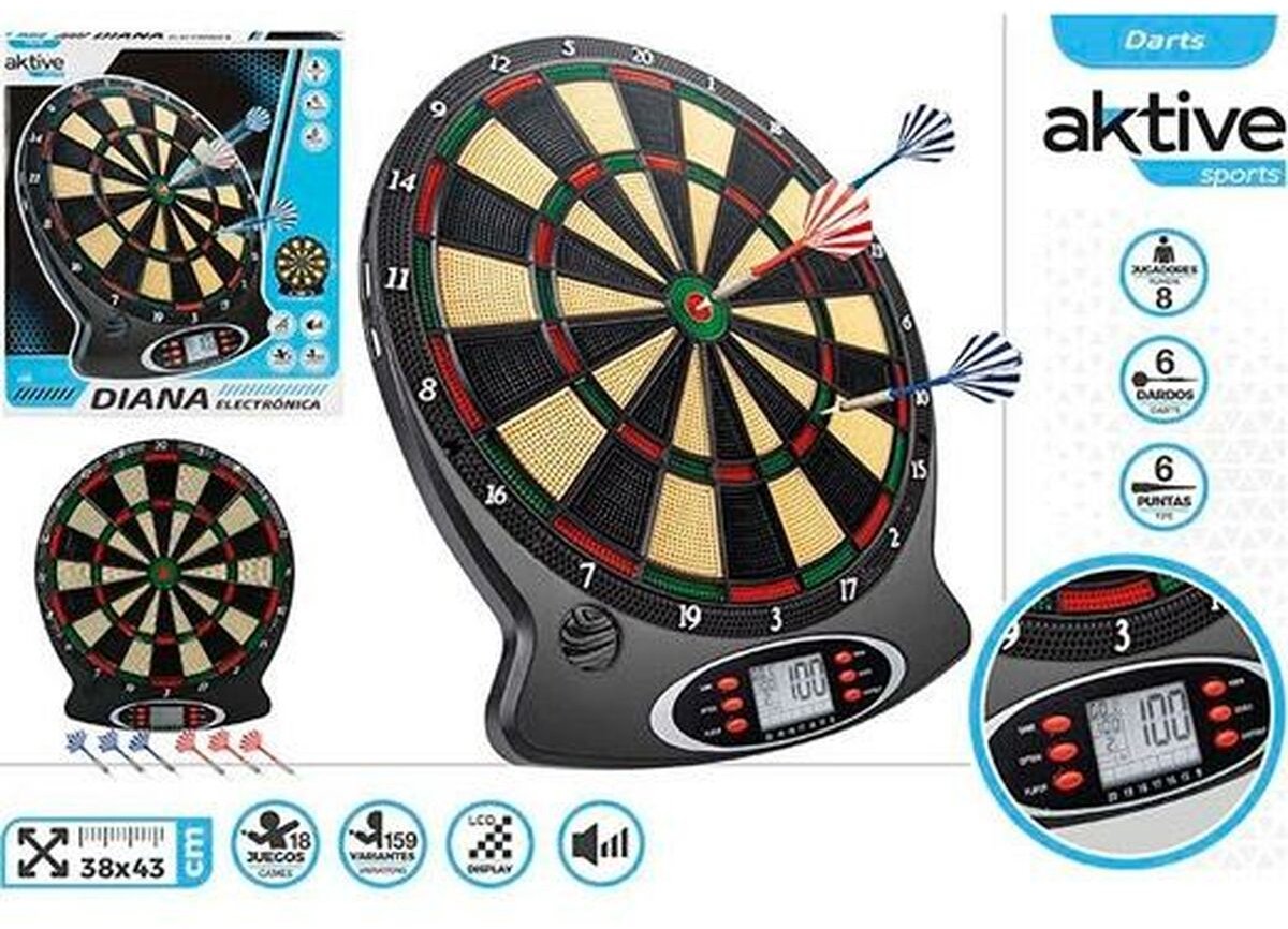 Elektronische Multifunktions-Dartscheibe Aktive