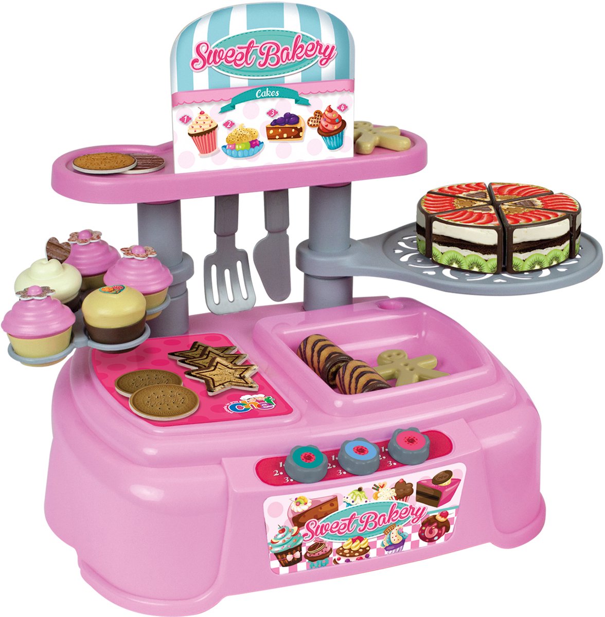 Backen mit 30 Zubehörteilen Chicos Little Chef