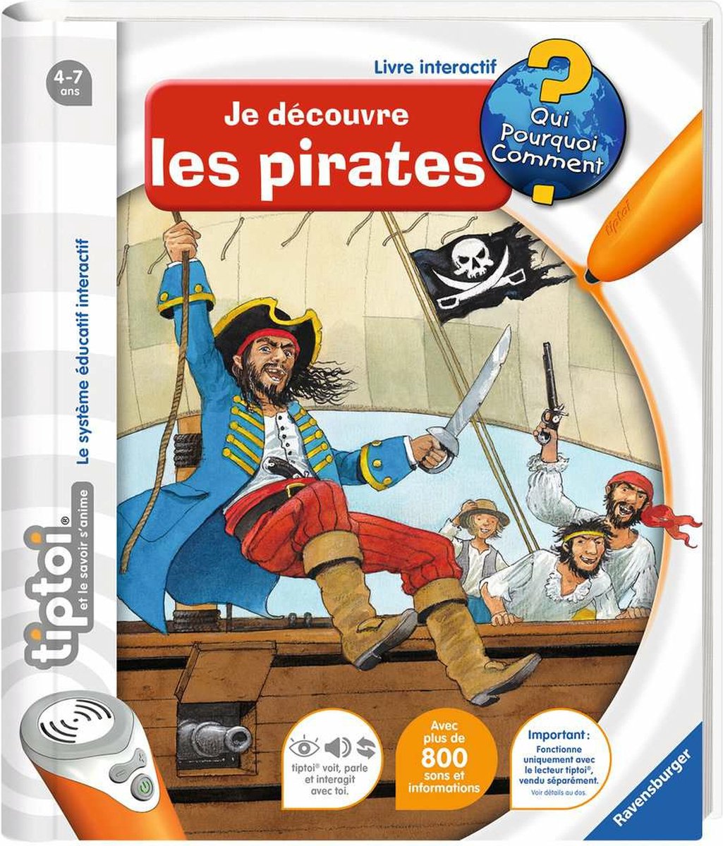 Lernspiele Ich entdecke die tiptoi®-Piraten Ravensburger