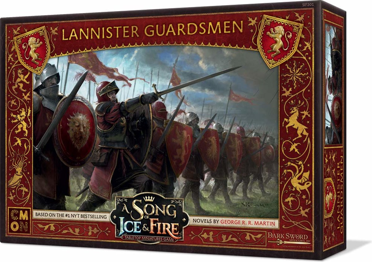 Figurine Das Lied von Eis und Feuer: Lannister-Wachen Cool Mini Or Not