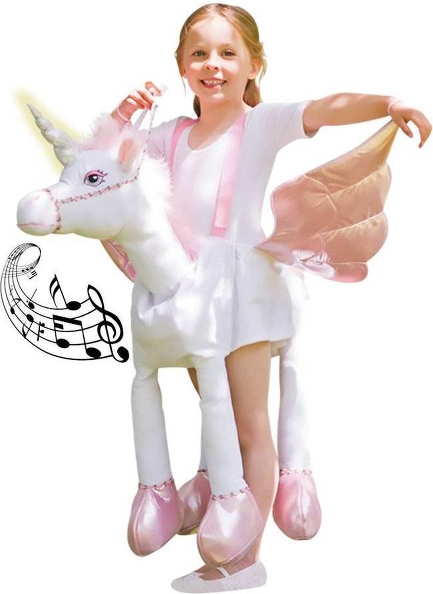 Kostüm Amscan Ride On Light & Sound Unicorn