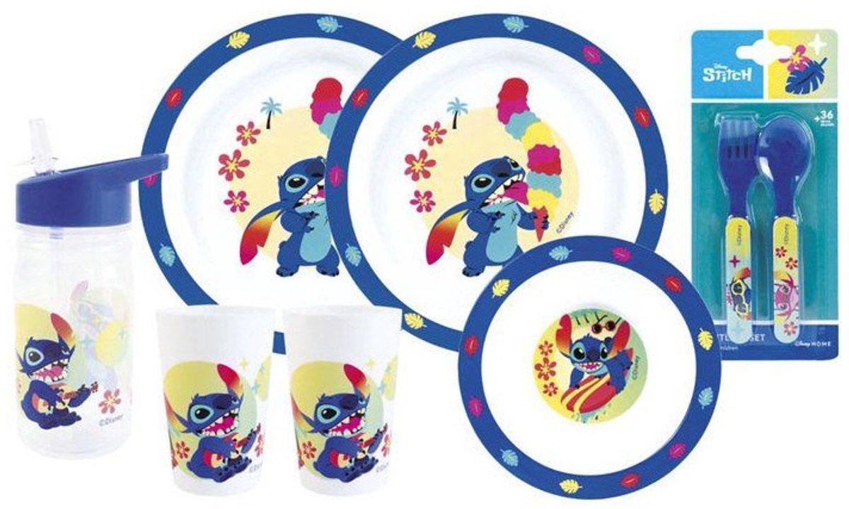 Geschirrset Kind Jemini Disney Lilo et Stitch