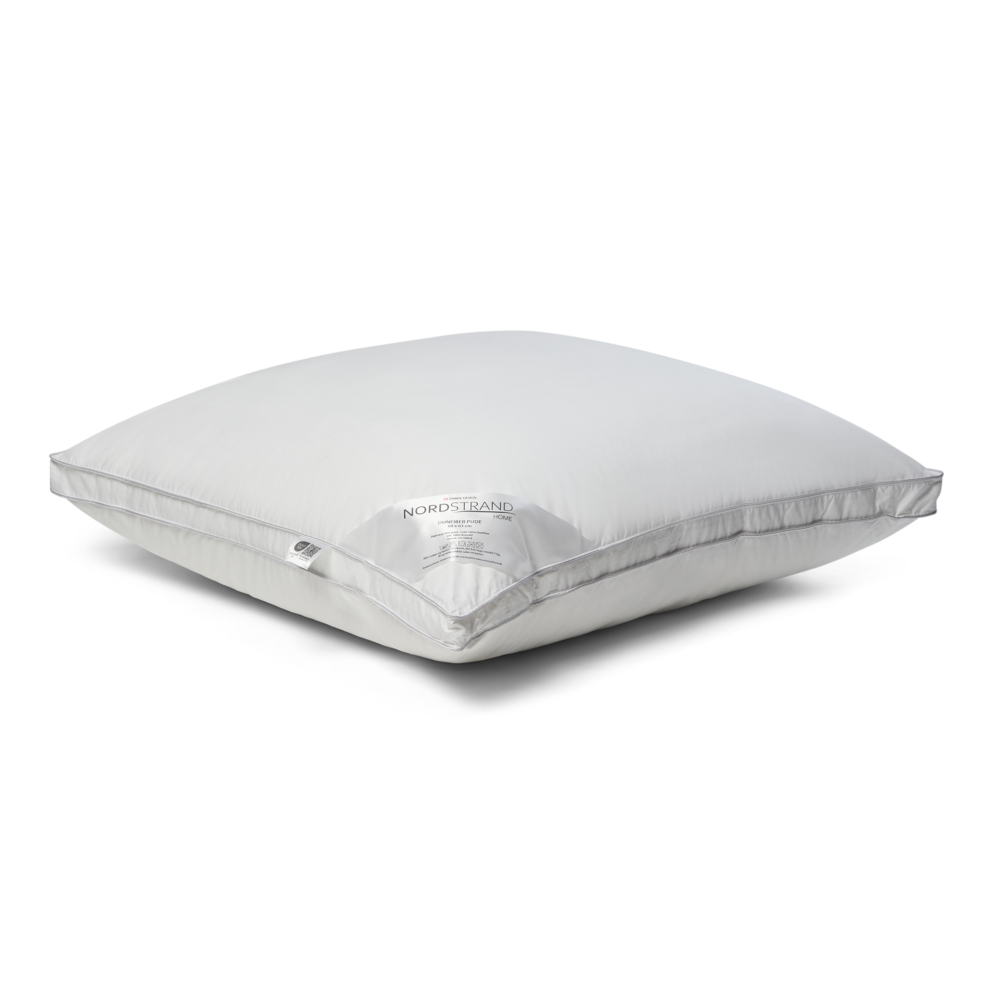 Daunenfaser-Kopfkissen - mittlere Höhe - 60x63 cm - Nordstrand Home