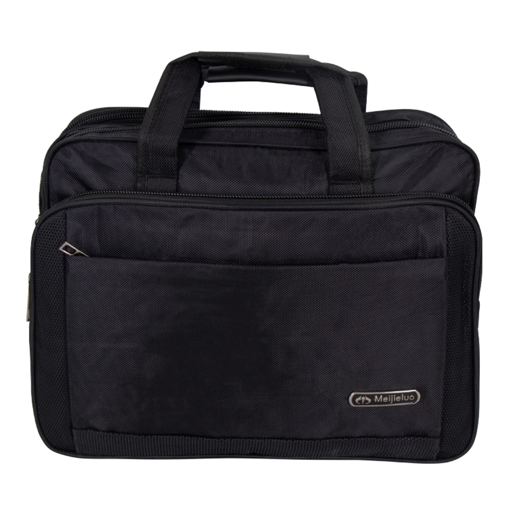 Computertasche - Schwarz aus strapazierfähigem Nylon - Passend für 15" Laptops