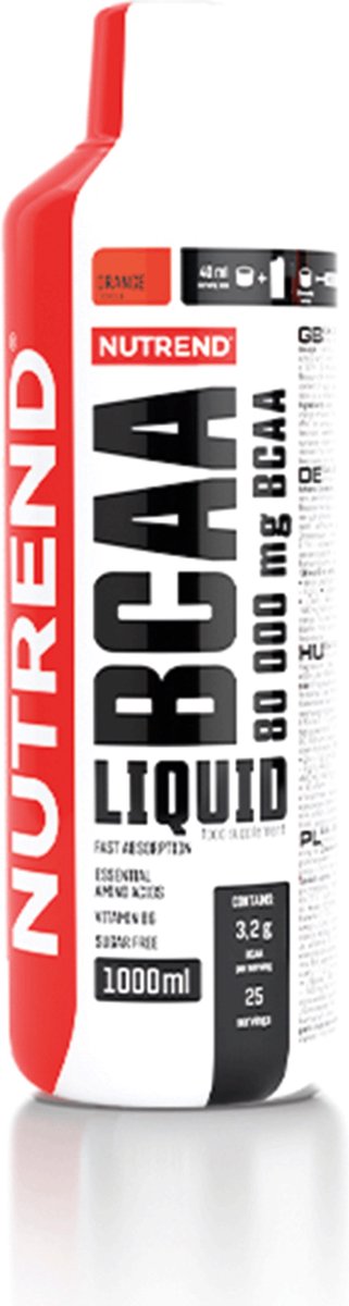 Aminokwasy BCAA NUTREND BCAA Mega Strong 1000ml