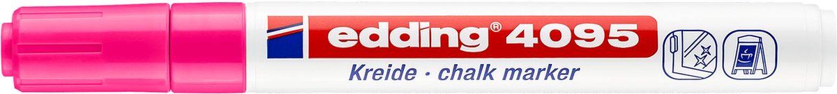 10 x Edding Kreidemarker edding 4095 2 3mm neonrosa