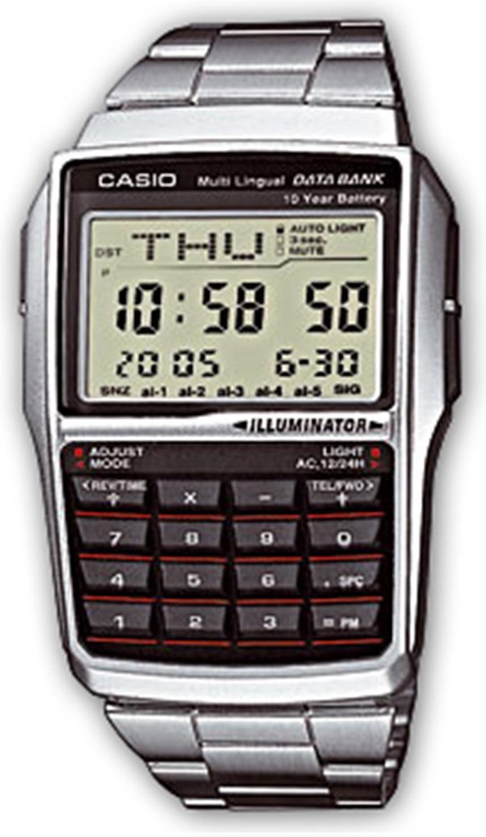 CASIO DBC-32D-1AES Collection Datenbank Herrenuhr 37mm
