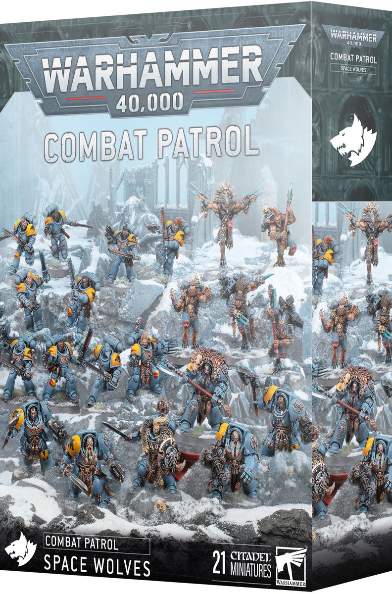 Figurine Games Workshop Warhammer 40k - Patrouille Space Wolves (2025)