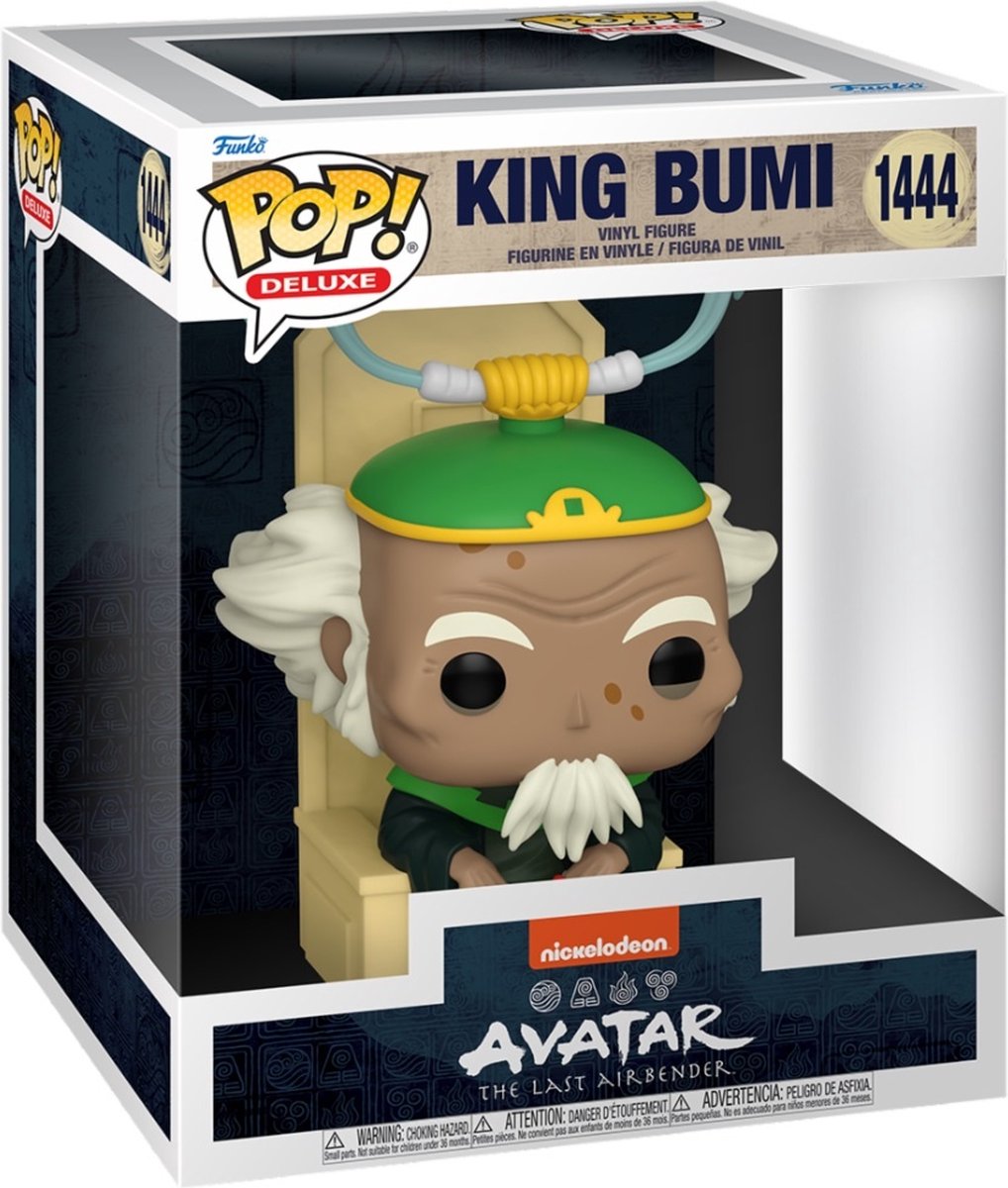 Vinyl-Sammlerfigur Avatar, der letzte Luftbändiger Funko King Bumi