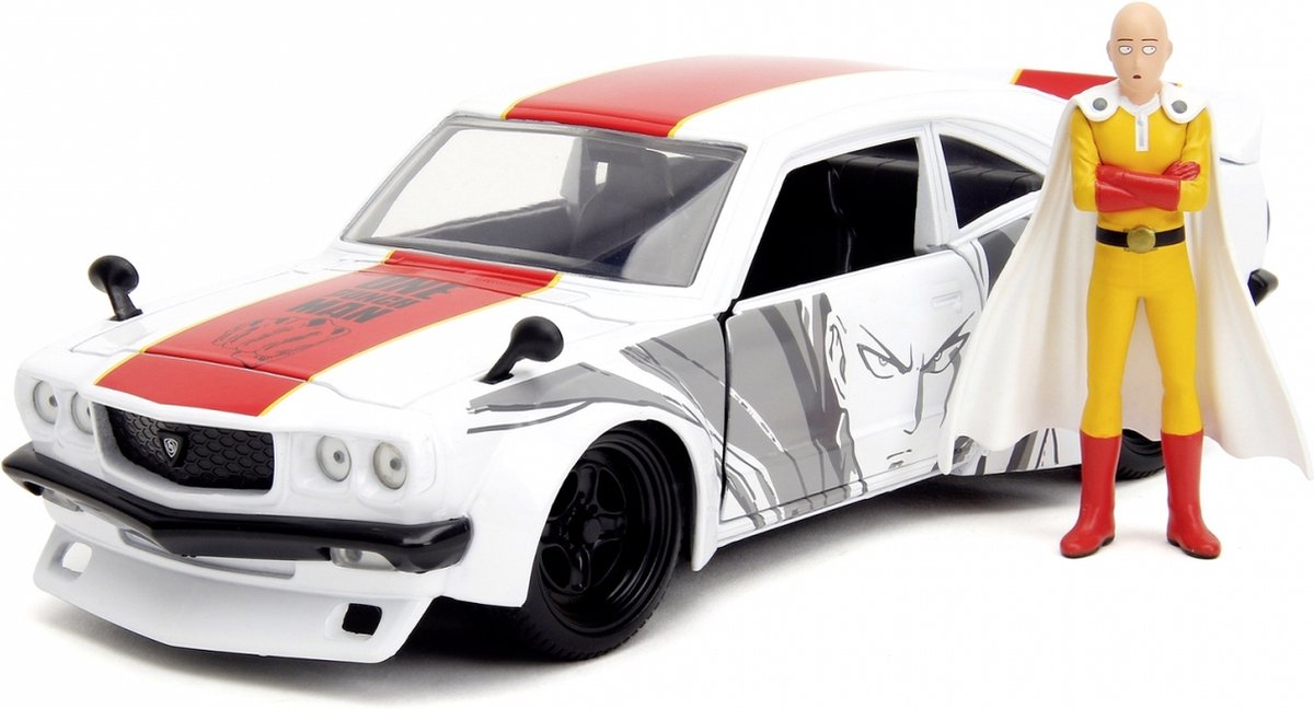 Figurine Jada Toys One Punch Man Véhicule 1/24 1974 Mazda RX-3