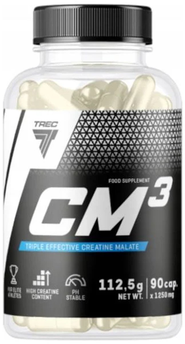 Kreatyna Jabłczan Trec Nutrition CM3 90kaps
