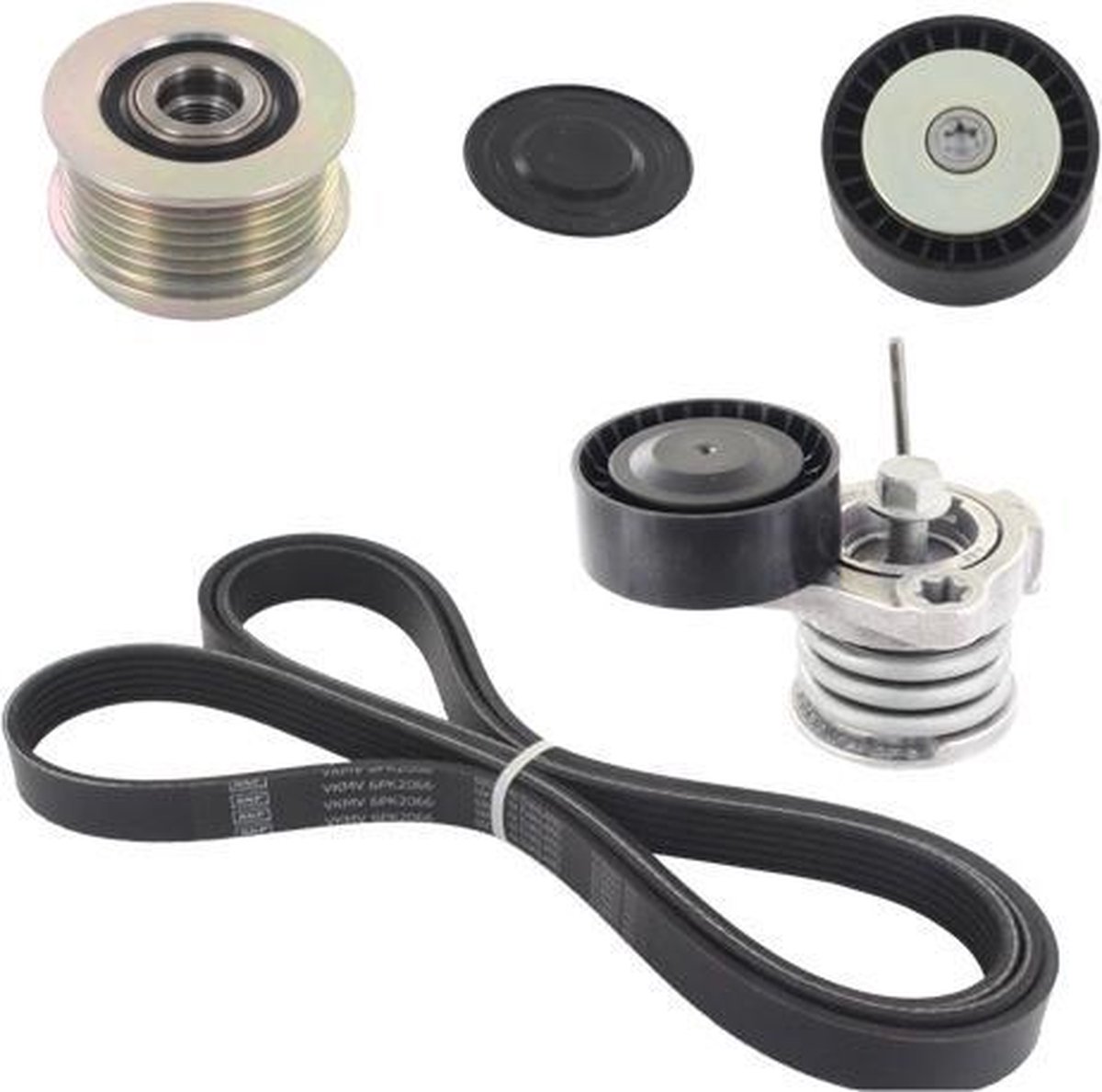 SKF Keilrippenriemensatz Chevrolet Captiva Opel Antara 2,0 VKMAF60020