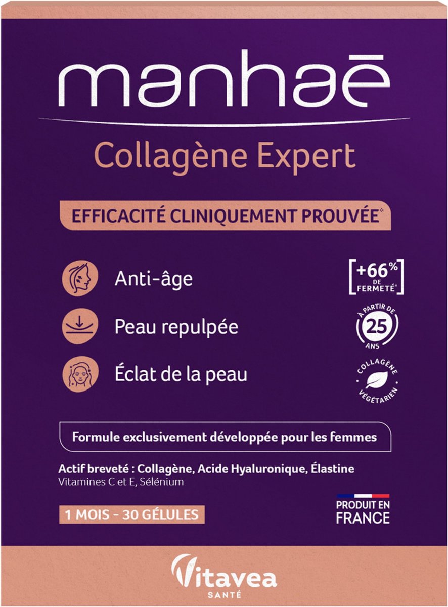 Manhaé Collagen Expert 30 Kapseln