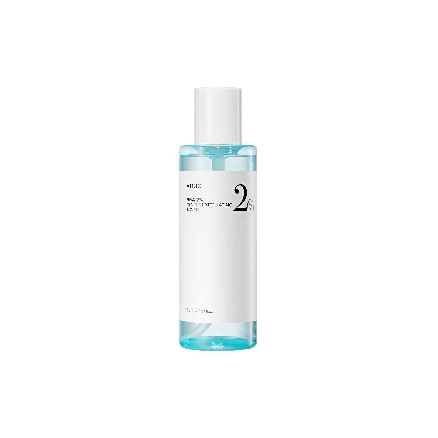 Anua, BHA 2% Gentle Exfoliating Toner, sanftes Peeling-Gesichtswasser mit 2% BHA, 150 ml