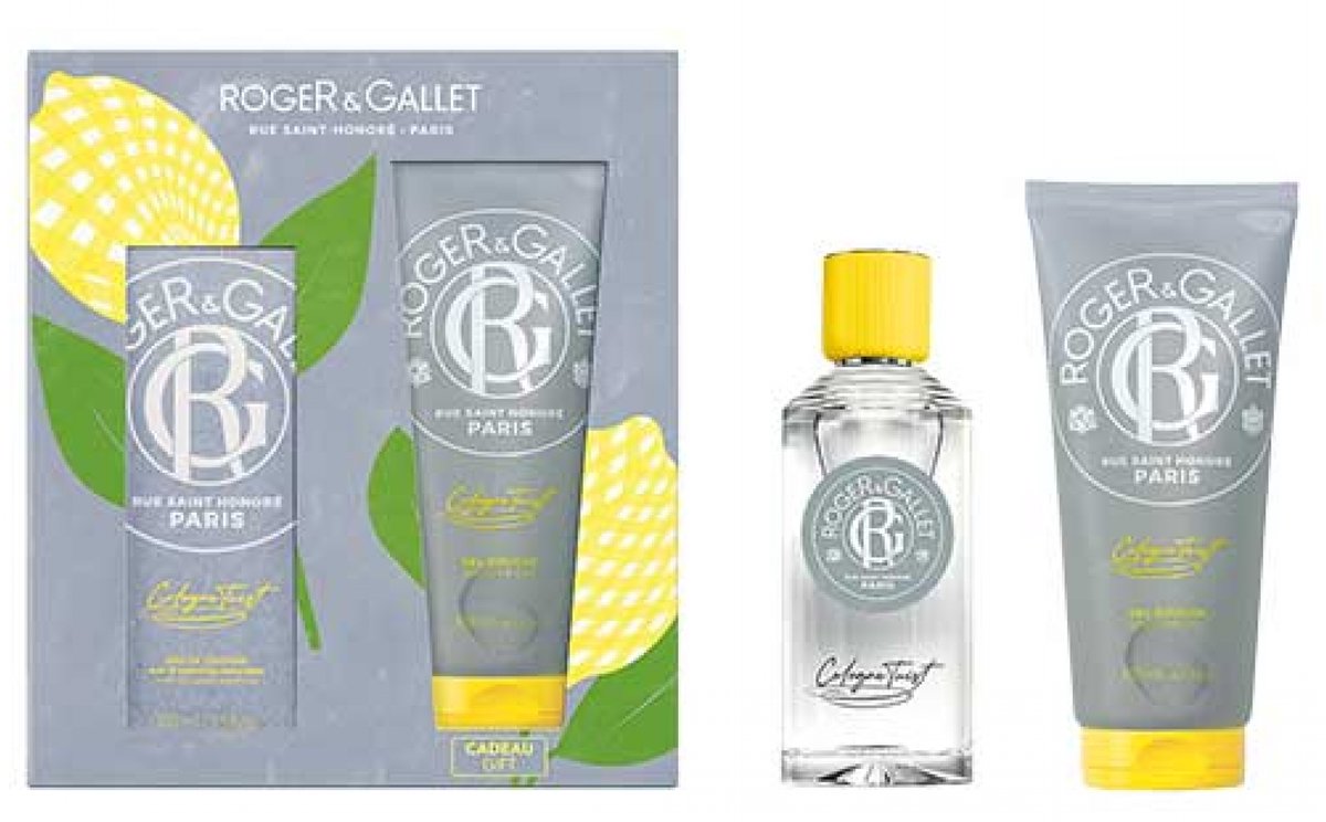 Roger & Gallet Cologne Twist Eau de Cologne 100 ml + kostenloses Duschgel 200 ml