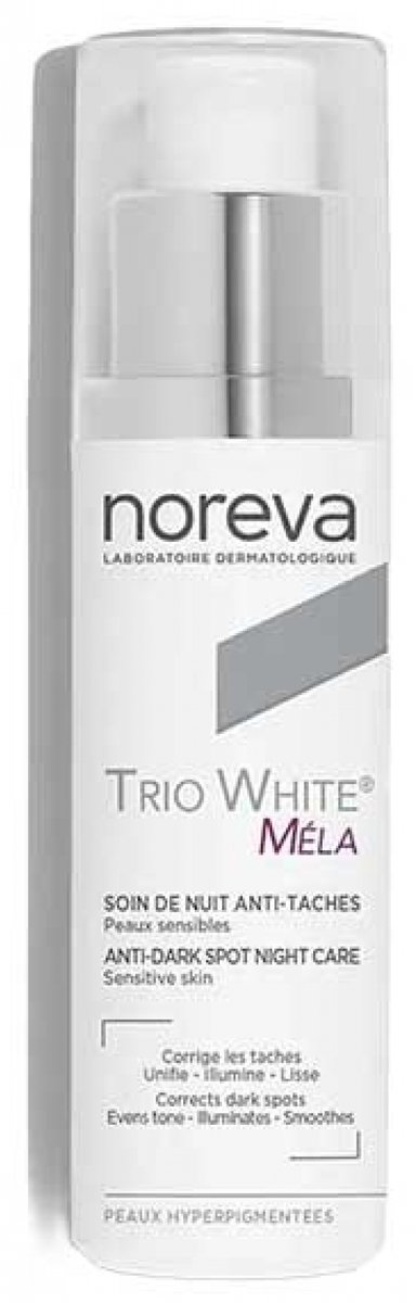 Noreva Trio White Méla Nachtcreme gegen Pigmentflecken 50 ml