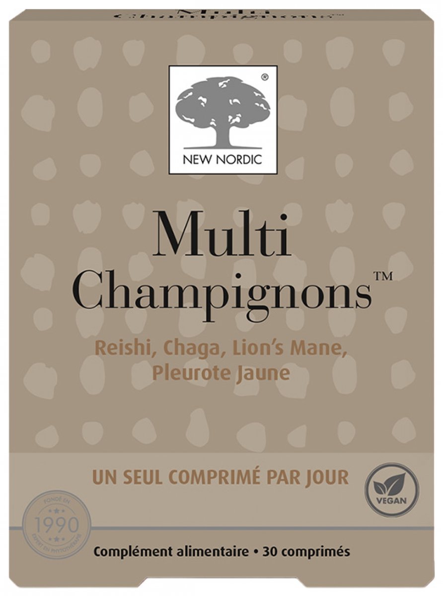 New Nordic Multi Mushroom 30 Tabletten