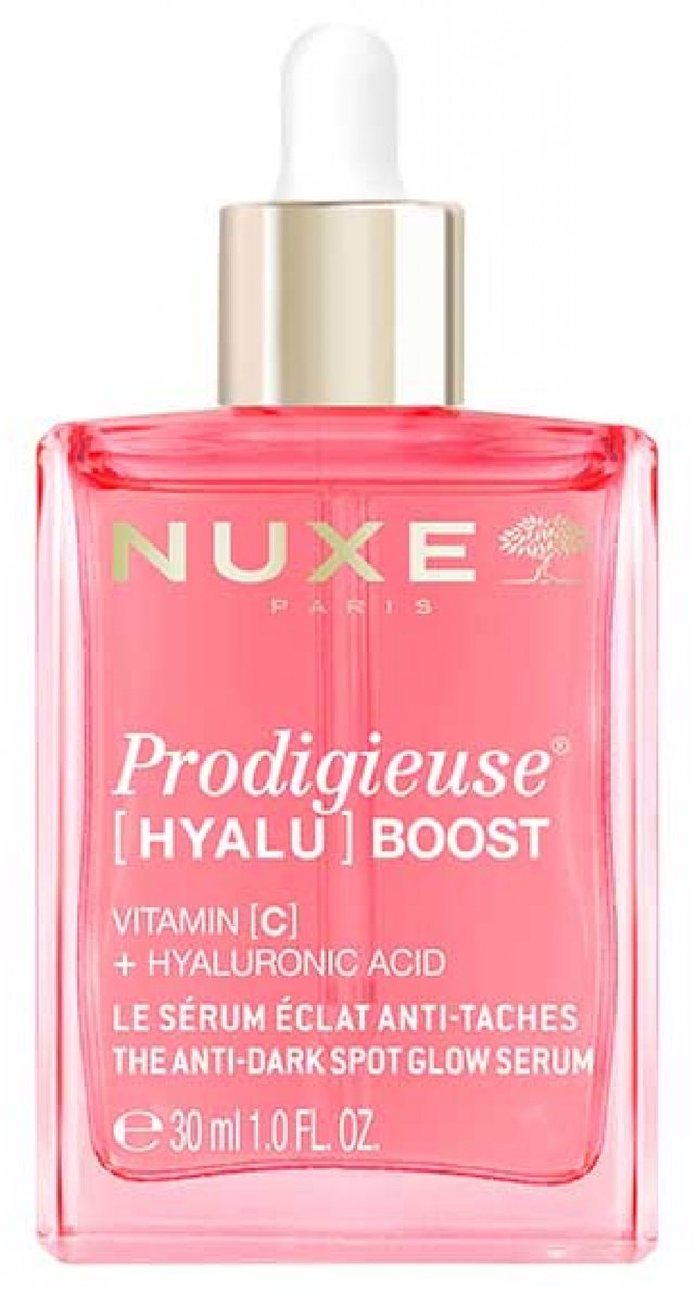 Nuxe Prodigieuse Hyalu Boost – Serum zur Steigerung der Ausstrahlung und gegen Pigmentflecken, 30 ml