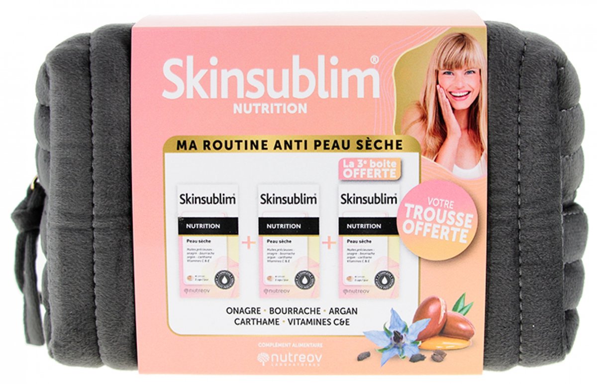 Nutreov Skinsublim Nutrition Pack, Set mit 3 x 40 Kapseln