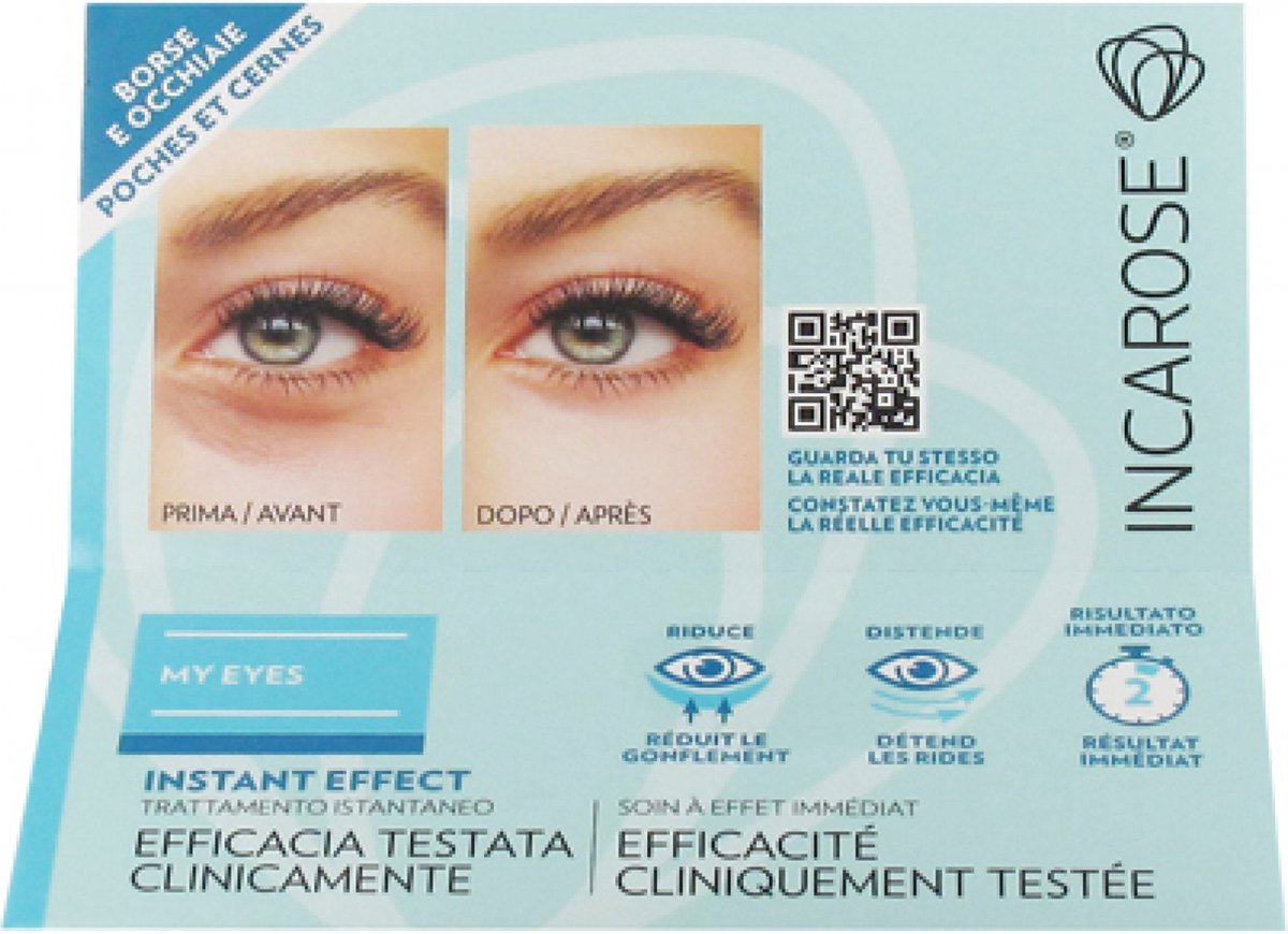 Incarose My Eyes Sofortwirkung gegen Schwellungen und Augenringe 8 ml