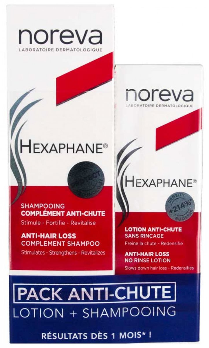 Noreva Hexaphane Shampoo gegen Haarausfall 250 ml + Lotion gegen Haarausfall 60 ml