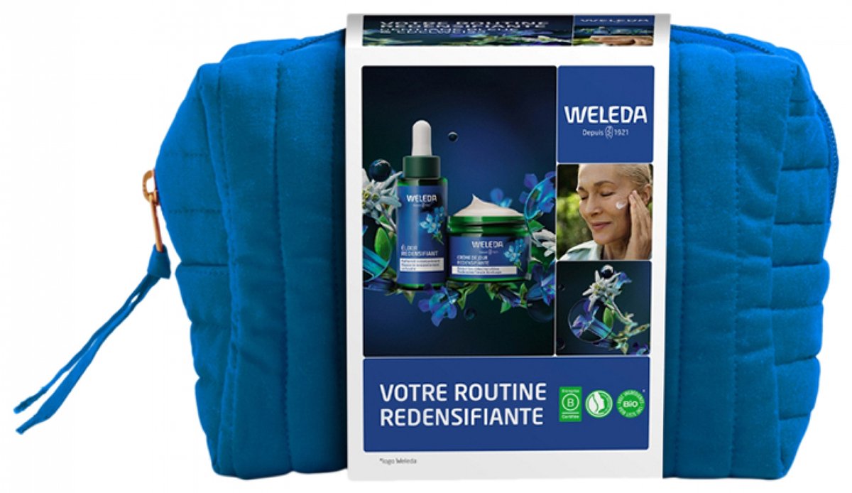 Weleda Verjüngungs-Pflegeset mit Blauem Enzian und Edelweiß