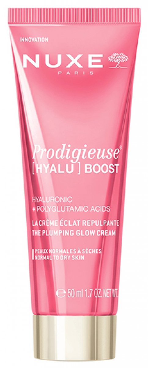 Nuxe Prodigieuse Hyalu Boost – strahlkraftverstärkende, aufpolsternde Creme 50 ml