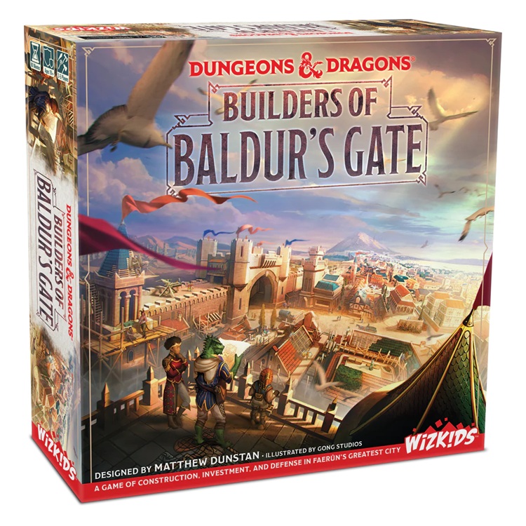 Dungeons & Dragons: Builders of Baldur's Gate - Wizkids Board game