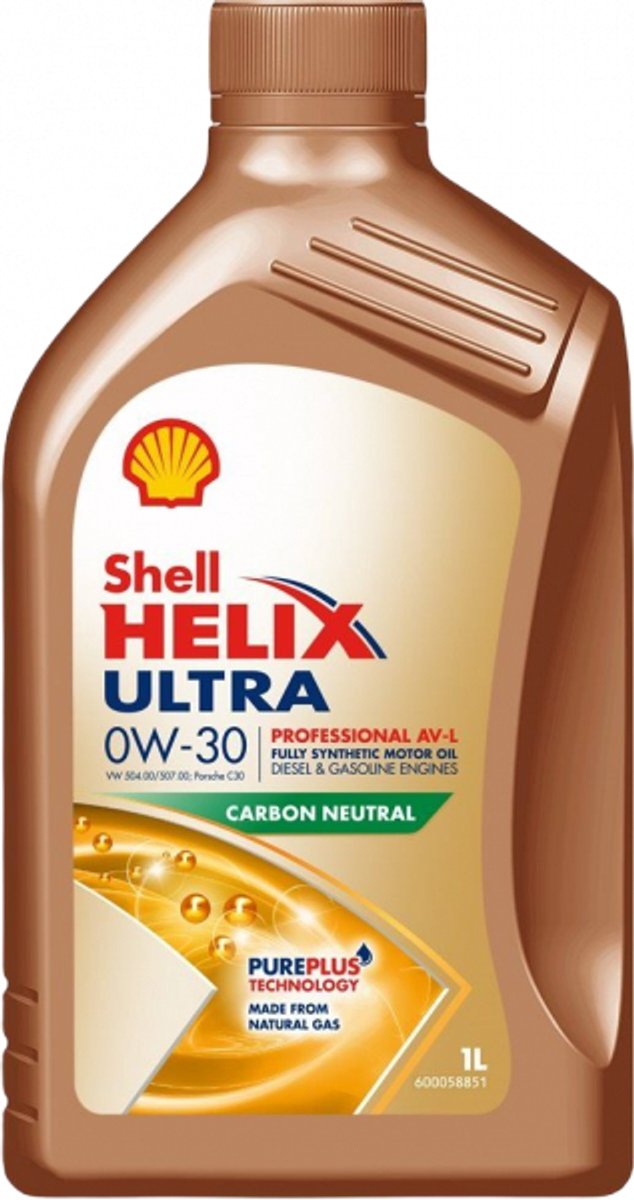 Shell Helix Ultra Professional AV-L 0W-30 5 Liter