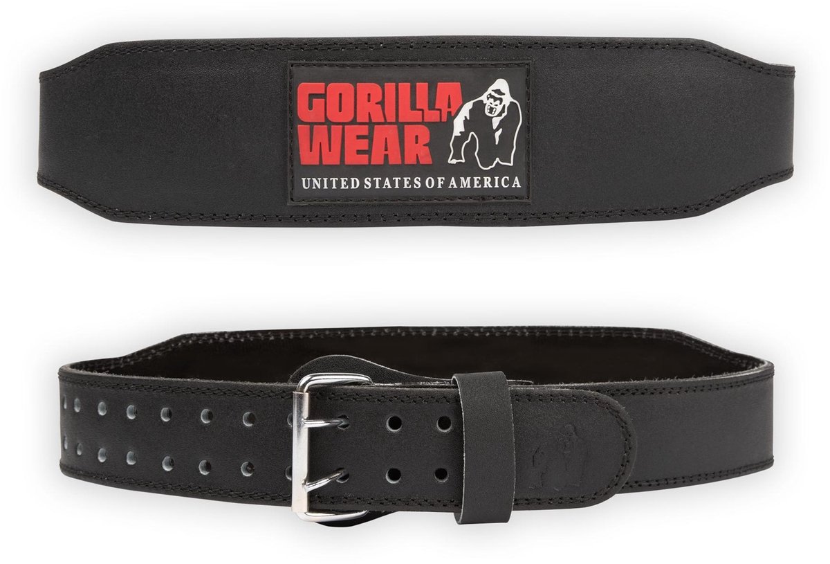 Gepolsterter Hebegürtel aus Leder Gorilla Wear 4"