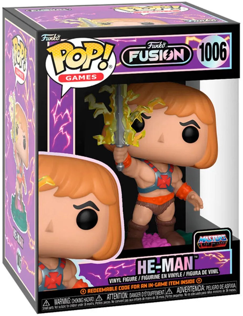 Figurine Funko Masters of the Universe POP! Animation Vinyl He-Man w/Chase (x6)