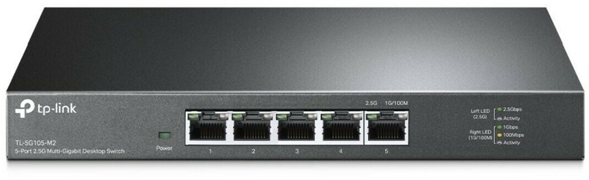 TP-Link TP-Link TL-SG105-M2 5-Port 2.5 Gigabit Desktop Switch