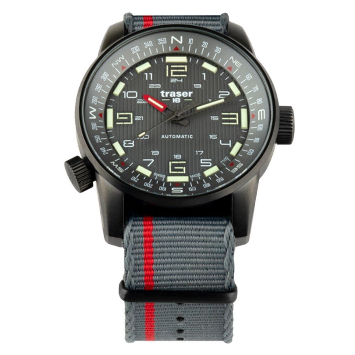 Traser H3 110593 P68 Pathfinder T100 Automatik Herrenuhr 46mm 10ATM