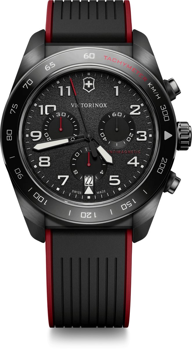 Victorinox 242051 Herrenuhr Swiss Army Chrono 42mm 10ATM
