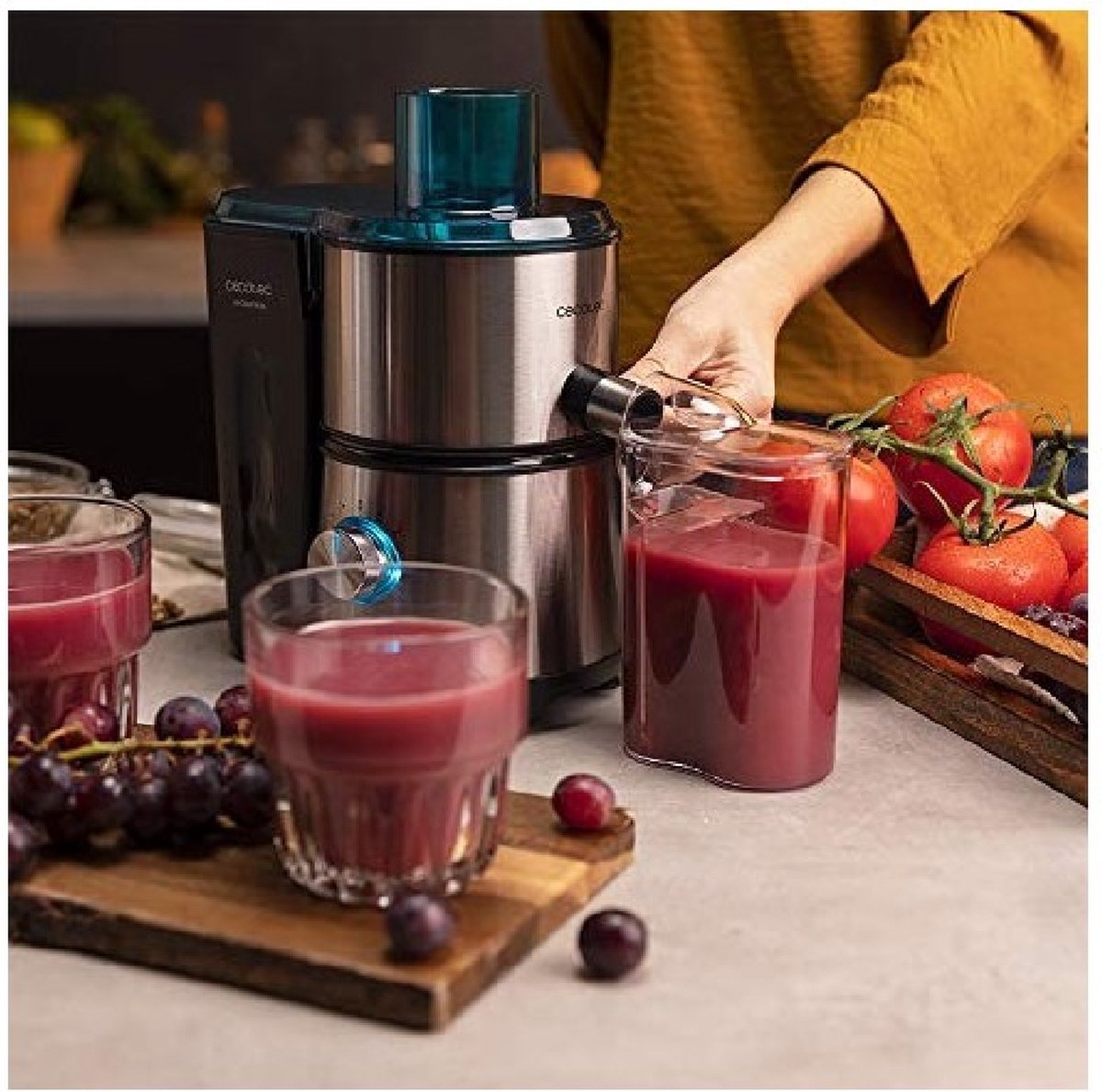 Saftmaschine Cecotec Juice&Fresh 400 Titan