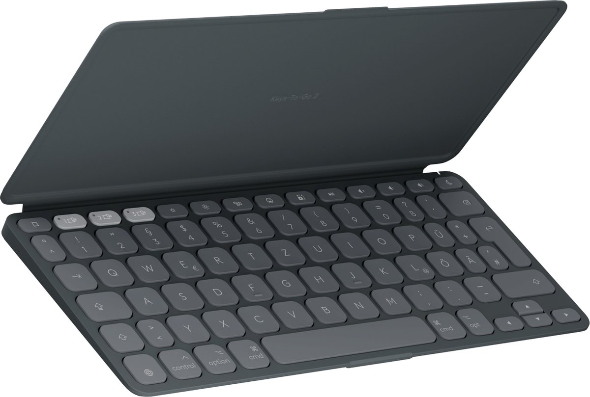 Logitech Logitech Keys-To-Go 2 Tastatur QWERTZ-Layout, graphit