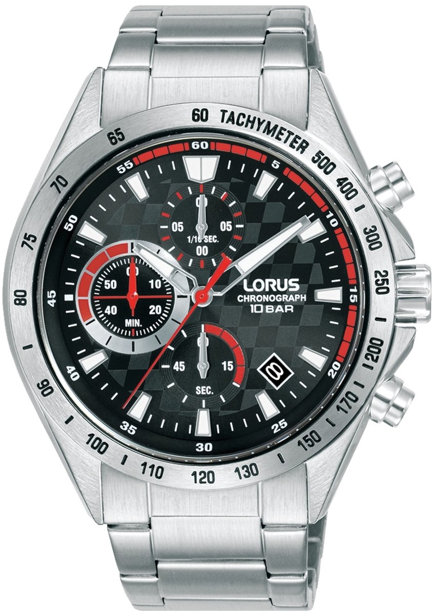 Lorus RM309JX9 Sport Chronograph Herrenuhr 44mm 10ATM