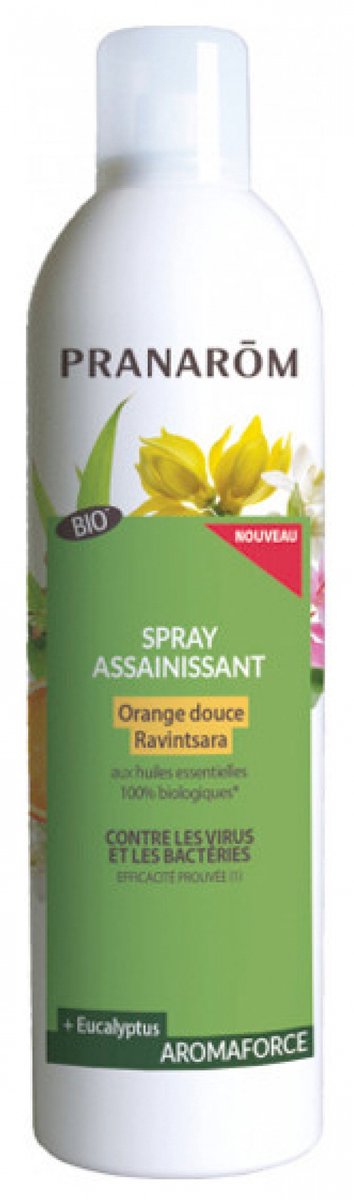 Pranarôm Aromaforce Reinigendes Spray Süße Orange - Ravintsara Bio 400 ml