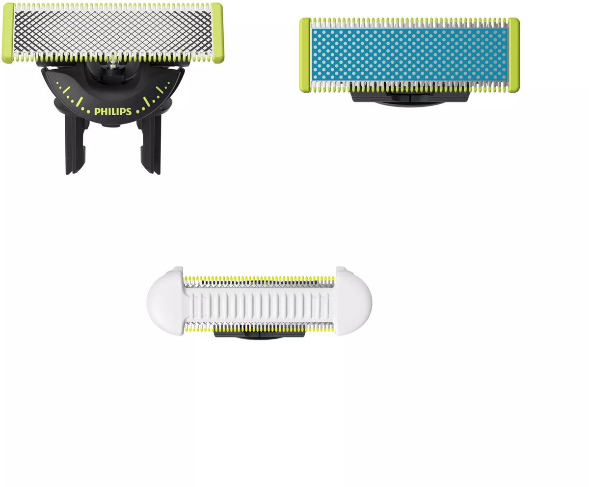 Intimate Shaves, 360, Antifraction OneBlade, QP936/50, 3 Klingen, Philips