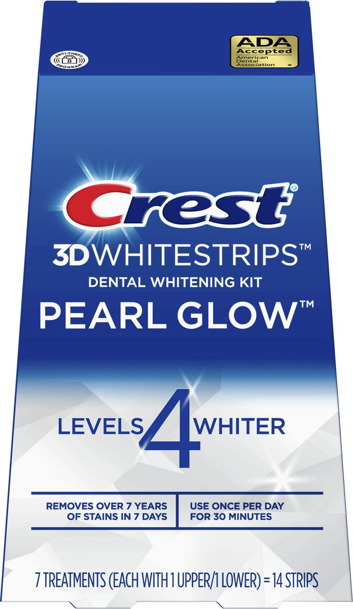 3D White Event Whitening Zahnaufhellungsstreifen, 49 g, Crest