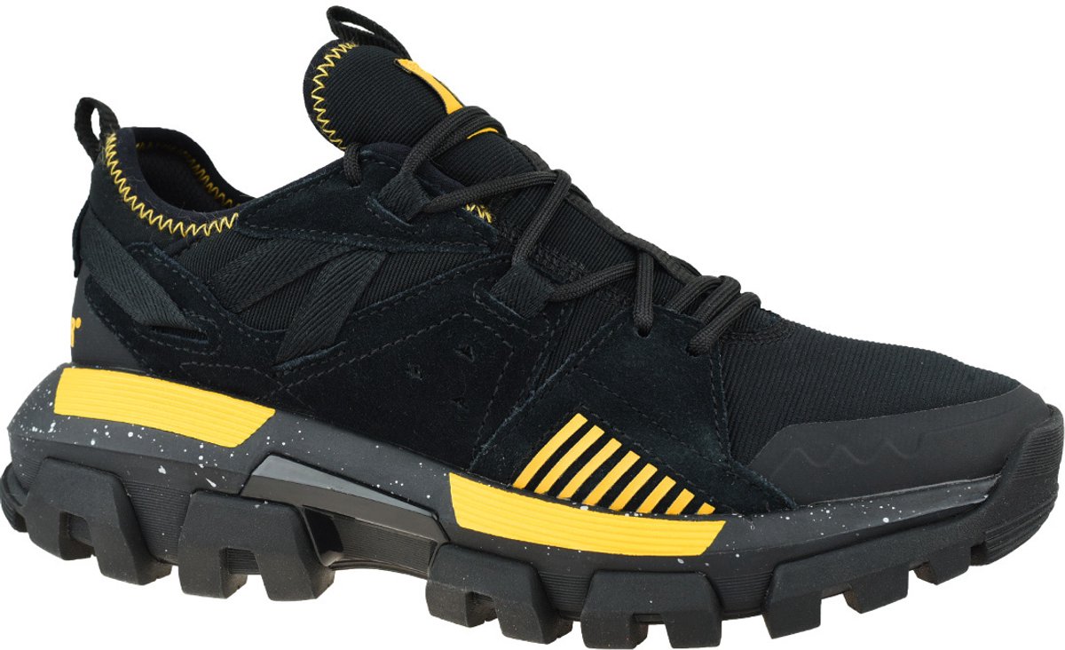 Herren Wildleder Turnschuhe Caterpillar 45 schwarz
