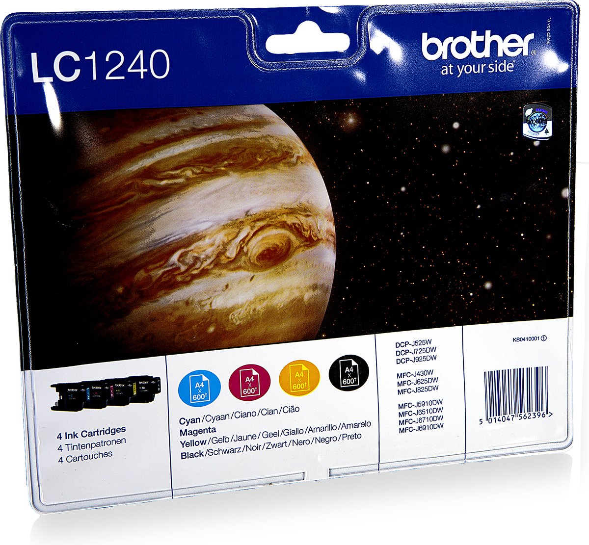 Brother Tintenpatrone Brother LC1240 4-farbig