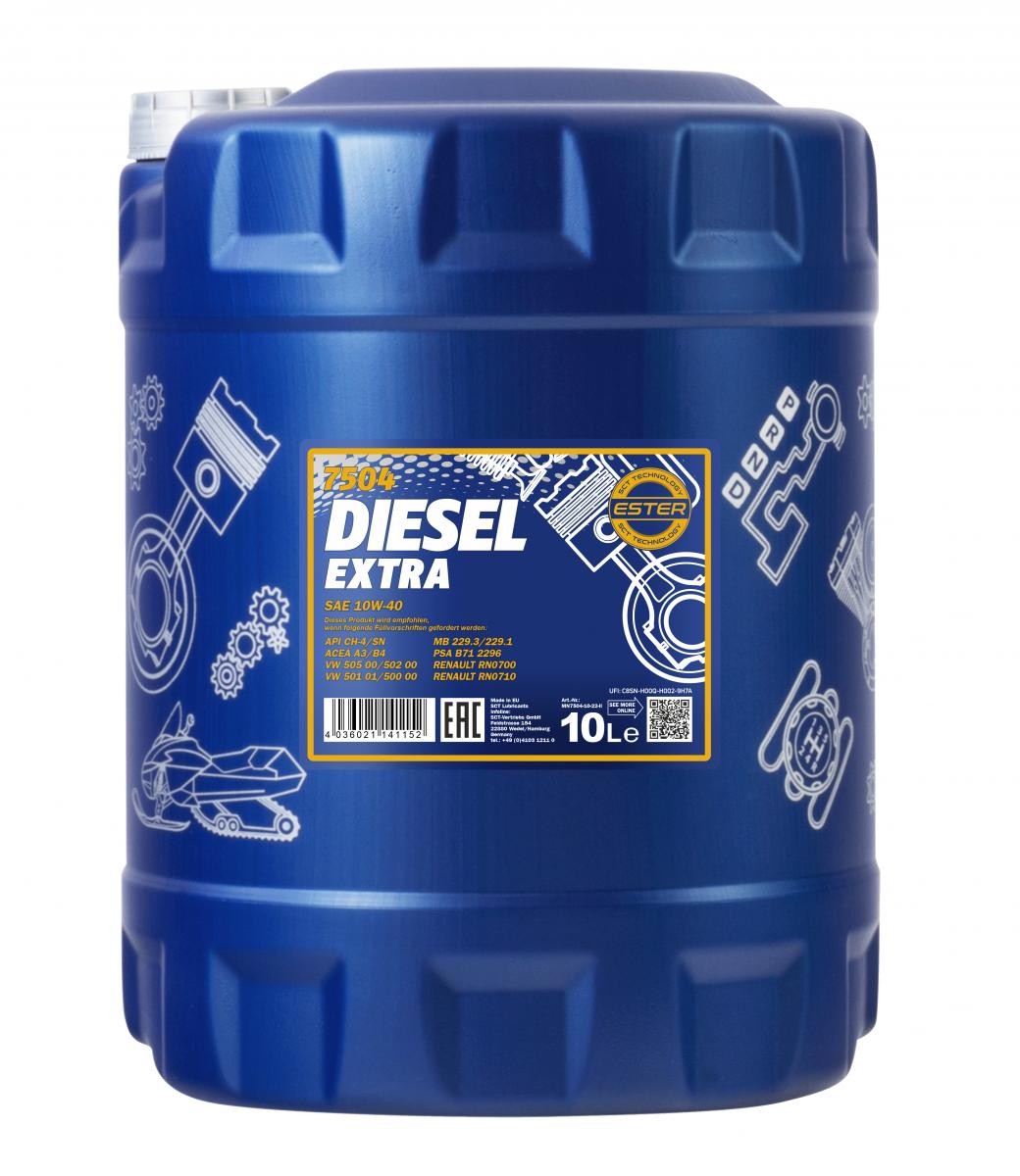 MANNOL Motoröl VW,MERCEDES-BENZ,AUDI MN7504-10 Motorenöl,Öl,Öl für Motor