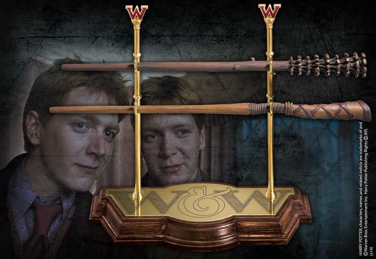 Zauberstab Noble Collection Harry Potter Weasley Twins