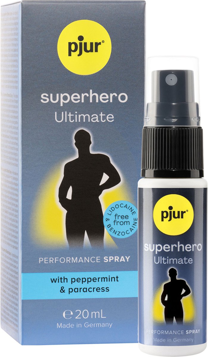 Pjur Superhero Ultimate Delay Spray für Männer – 20 ml
