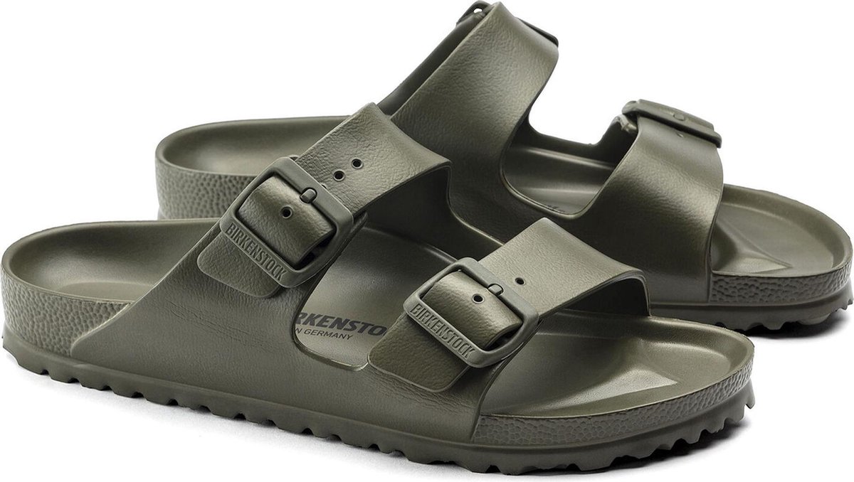 BIRKENSTOCK® Arizona Narrow EVA Sandale Gr. 36 Grün – Leichte, bequeme Sommerschuhe für entspannte Abenteuer