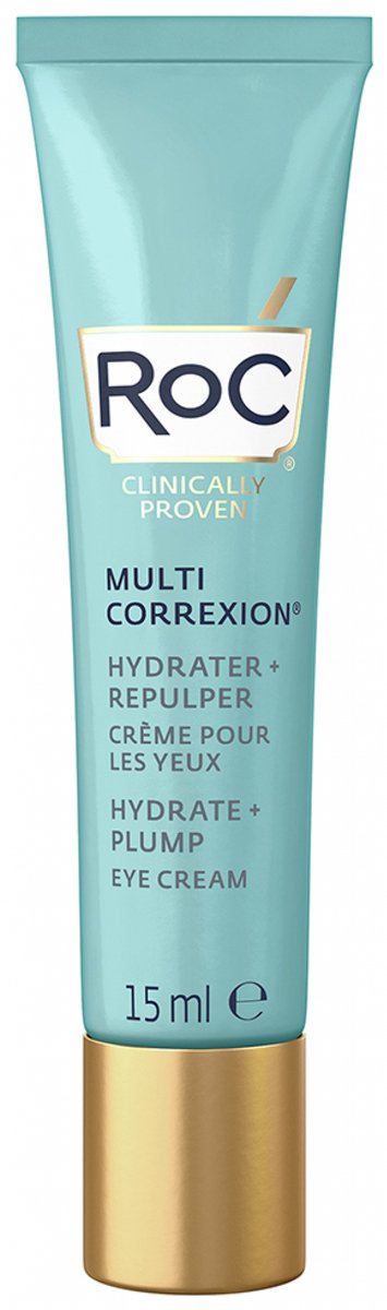 RoC Multi Correxion Feuchtigkeitsspendende + aufpolsternde Augencreme 15 ml